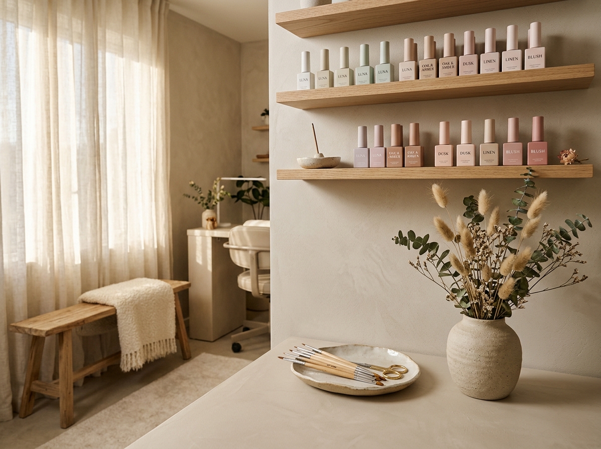 March Nail and Beauty boutique studio interior